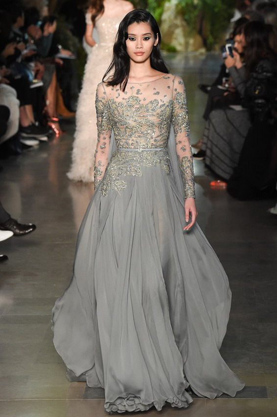Elie Saab Mesmerizes With the Glamorous Beirut Inspired Collection ...