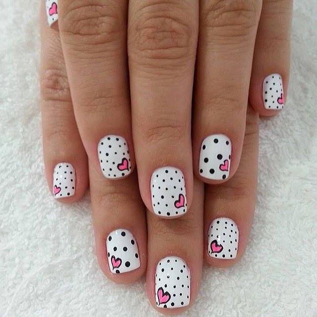 valentines day nail art kids