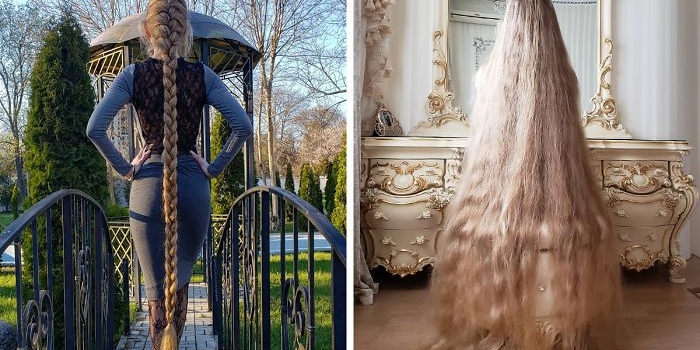 Real Life Rapunzel 34 Year Old Woman Refused To Cut Her Hair Since She Was 5 Women Daily Magazine 